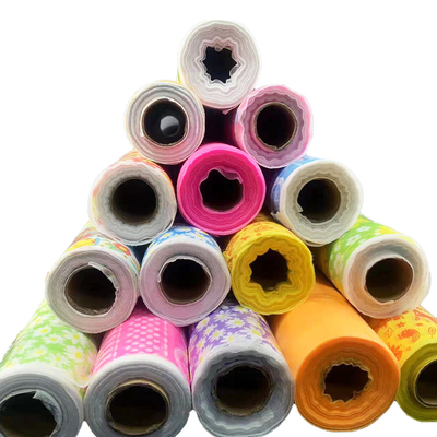 Biodegradable Polypropylene Non Woven Fabric Roll Nonwoven Tablecloth Roll Material