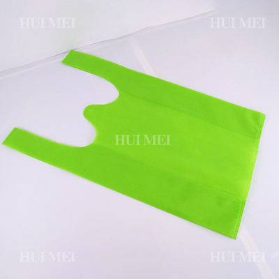 25gsm Biodegradable Non Woven T Shirt Bag Shrink Resistant