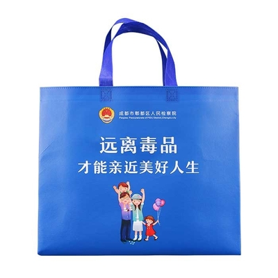 Laminated Tote Polypropylene Non Woven Bags Eco Friendly Shopping Bag