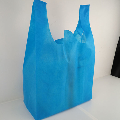 Reusable Shopping Bag 70gsm Biodegradable Non Woven T Shirt Bag Shrink Resistant