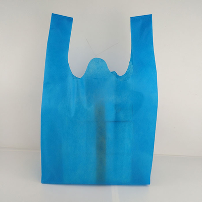 Reusable Shopping Bag 70gsm Biodegradable Non Woven T Shirt Bag Shrink Resistant