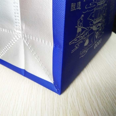 Eco Friendly Non Woven Shopping Bags Silk Screen Non Woven Shoe Bag