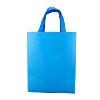 Tote Reusable Promotional Non Woven Shopping Bags 85gsm Folding Laminated
