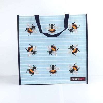 Antibacterial PP Sewing Grocery Bags Shrink Resistant 165Gsm
