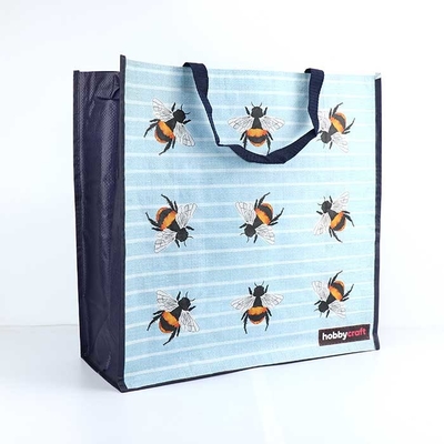 Antibacterial PP Sewing Grocery Bags Shrink Resistant 165Gsm