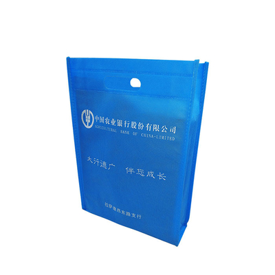 Environmental Friendly Handled PP D Cut Non Woven Bag For Supermarket