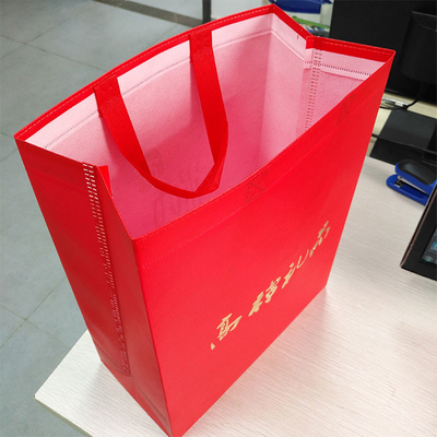 Breathable Polypropylene Non Woven Biodegradable Bags Anti Tear 105gsm