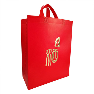 Breathable Polypropylene Non Woven Biodegradable Bags Anti Tear 105gsm