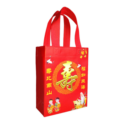 Environmental Friendly Laminated Polypropylene Tote Bags For Shopping