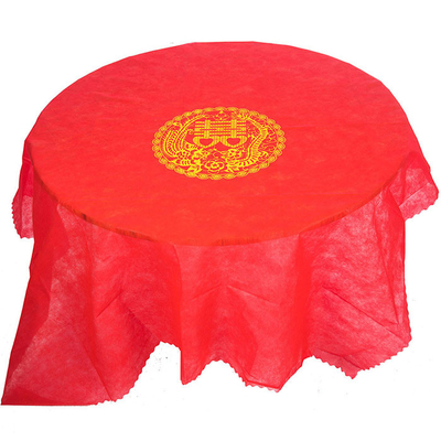 130cm Non Woven Tablecloth Restaurant Non Woven Fabric Roll 60gsm
