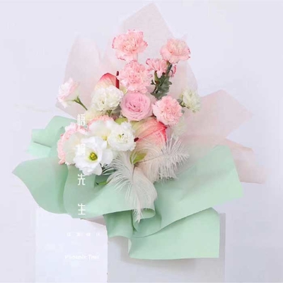 Wrapping Flower Non Woven Packaging Material 60cm Virgin Polypropylene