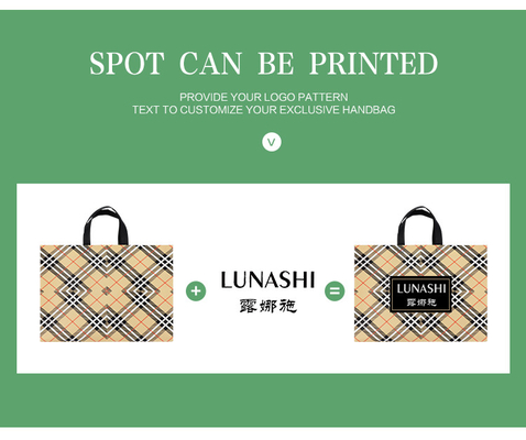 Non Woven Tote Shopping Bags Enviromental Protection 80gsm