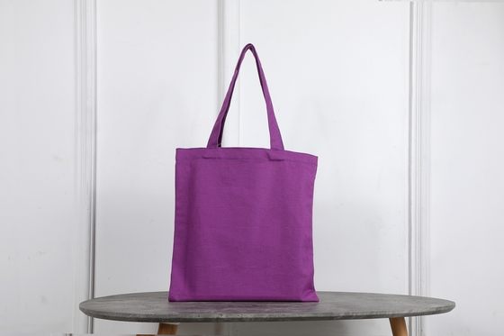 100% Cotton Tote Canvas Shoulder Bag Reusable Costom Designed handle bag