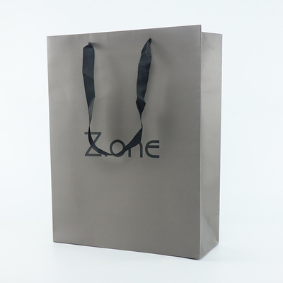 Carrier Art Kraft Coated Paper Shopping Bag For Clothes Apparel Gift